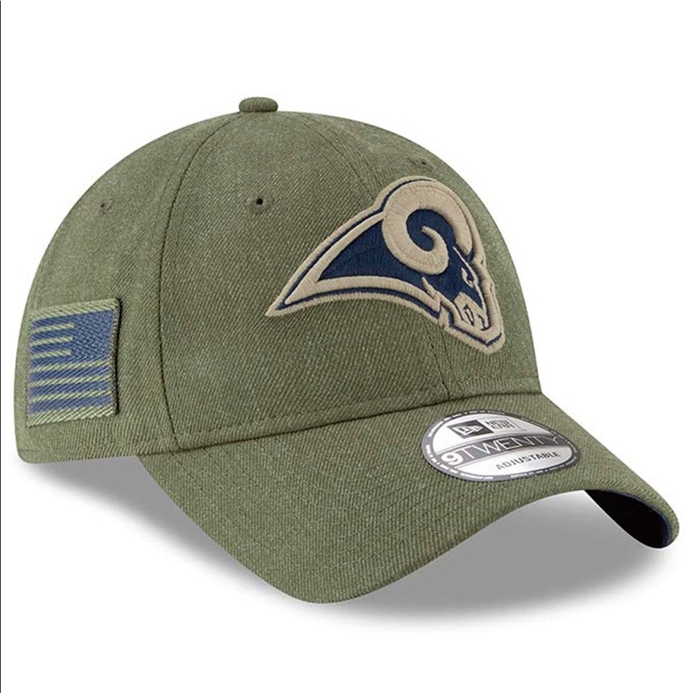 LA Rams Salute To Service Hat NEW
